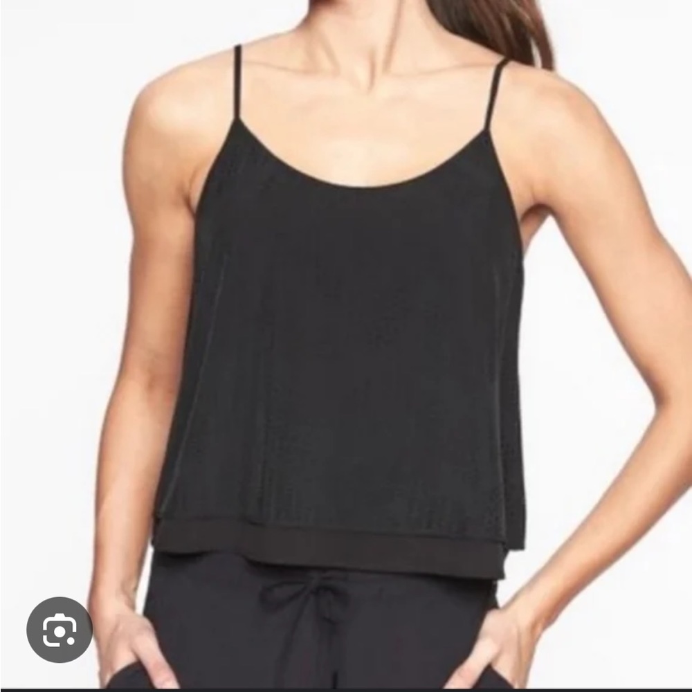 Athleta Laser cut Perforated Cami